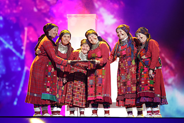 Бурановские бабушки на конкурсе Евровидение-2012