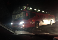 Автобус из  Глазова попал в ДТП