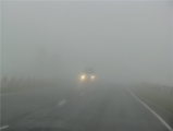 Водителей в Удмуртии предупреждают о тумане и снегопаде