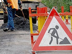 В Глазове продолжается ремонт дорог