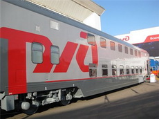 Двухэтажный поезд сообщением «Ижевск-Москва» стал фирменным
