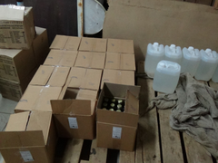  В Ижевске полицейские изъяли более 1000 коробок спиртосодержащей продукции 
