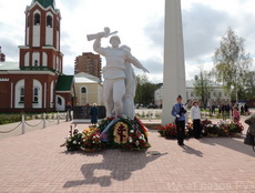 Глазов продолжает готовиться к празднованию 70-летия победы