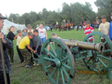Глазовские школьники посетили военно-исторический лагерь «Бородино»