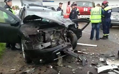 В Глазове произошло ДТП с участием трех автомобилей, пострадали три человека