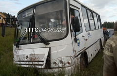 Рейсовый автобус попал в ДТП недалеко от Глазова