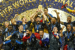 Франция выиграла Чемпионат мира по футболу