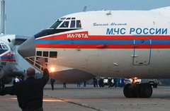 Самолет МЧС доставил в Удмуртию 106 беженцев из Украины