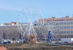 В Ижевске 30 апреля откроется новое колесо обозрения