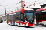 16 трамваев «Львенок» прибудут в Ижевск до 8 декабря 