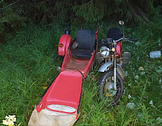 В Глазовском районе погиб мотоциклист