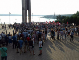 Более тысячи человек собрал митинг против повышения пенсионного возраста в Ижевске