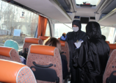 В Глазове медики начали проверять пассажиров автобусов из Ижевска