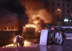 Жертвами киевских беспорядков стали 77 человек