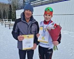 Глазовская биатлонистка одержала победу в гонке преследования на Первенстве России