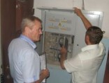 Приемка капитального ремонта системы электроснабжения в доме по улице Советской, 2А