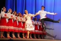 Ансамбль народного танца Игоря Моисеева ударно выступил в Волгограде