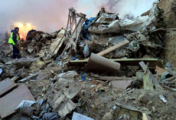При падении транспортного самолета на жилые дома в Киргизии погибло более 30 человек