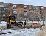 В Глазове 17 домов остались без отопления и горячего водоснабжения из-за утечки на трубопроводе