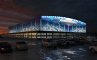 Управление архитектуры прорабатывает варианты наружной подсветки ледовой арены