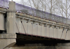 Мост через Чепцу в Балезинском районе закрыт на ремонт