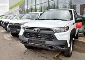 Глазовская больница получила пять новых автомобилей LADA Niva