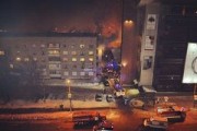45 человек было эвакуировано из горящего общежития в Ижевске