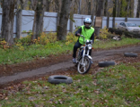 В Глазове прошли городские соревнования по фигурному вождению скутера