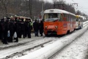В Ижевске в результате столкновения двух трамваев пострадали 13 пассажиров