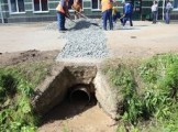 В Глазове продолжаются работы по очистке водоотводов